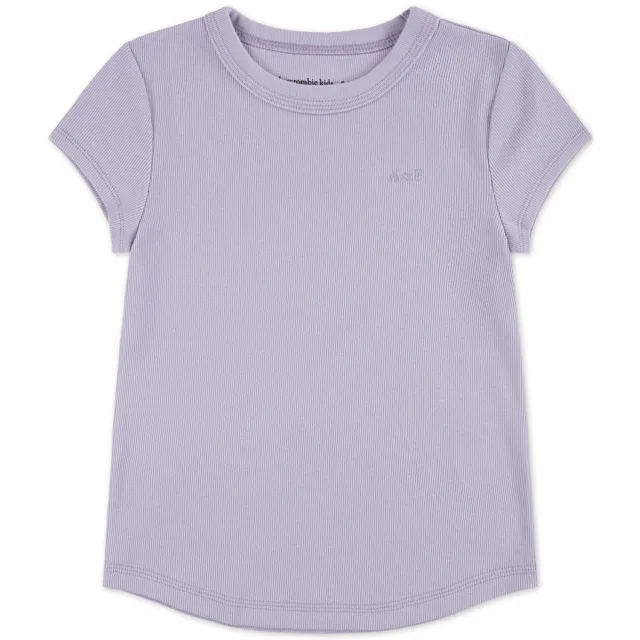 Abercrombie & Fitch t-shirt lila rib gebreid
