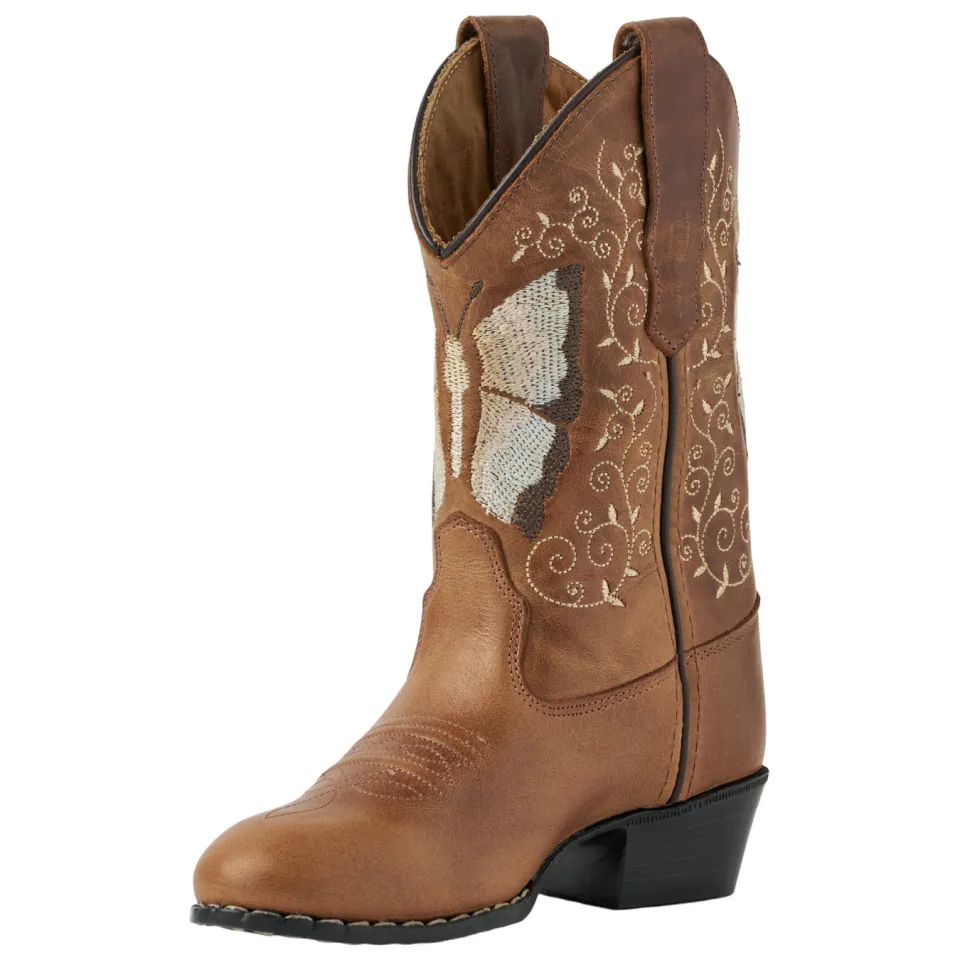 Copenhagen Colors western leren laarzen - cognac