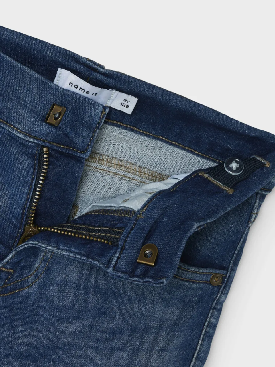 NAME IT KIDS slim fit jeans NKMTHEO denim blue, foto 6