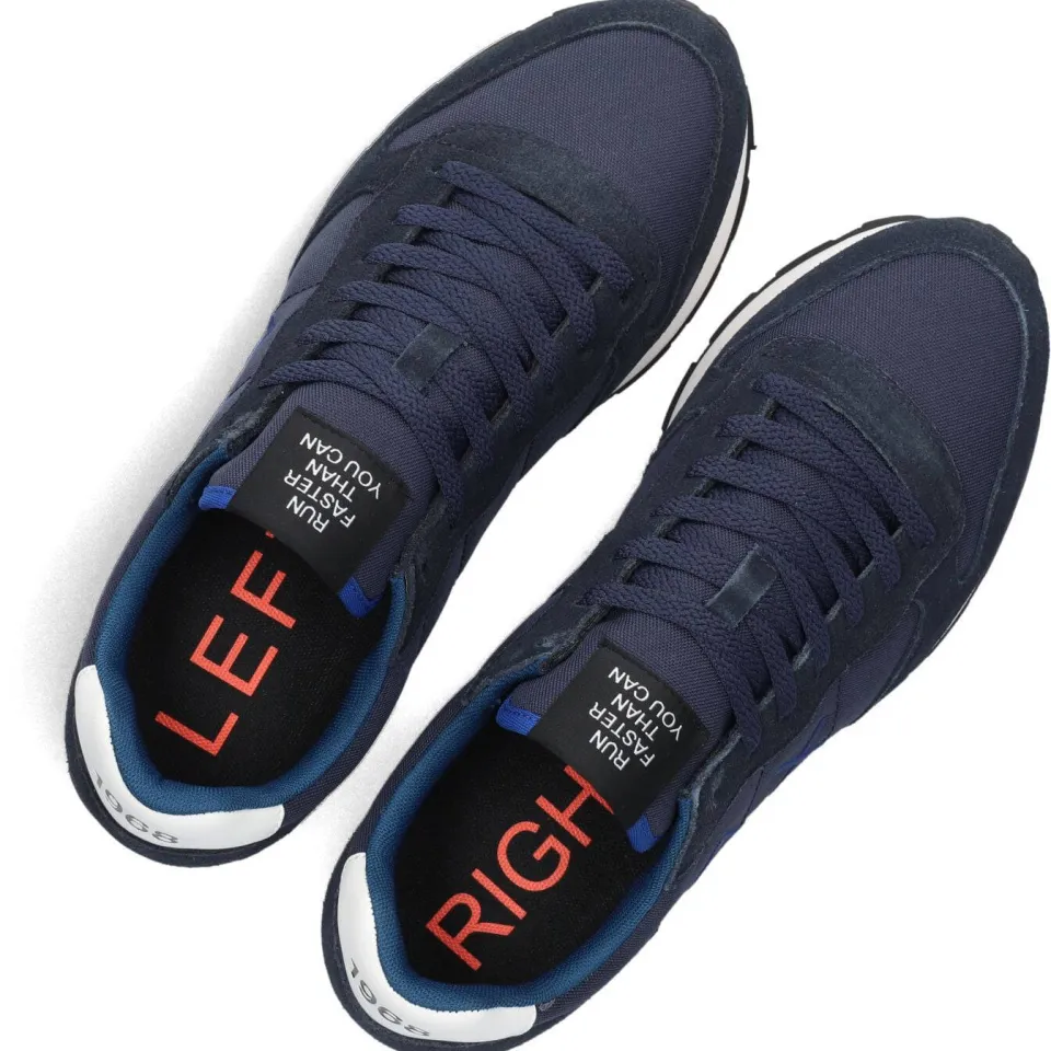 Sun68 Tom Solid lage sneaker blauw, foto 7