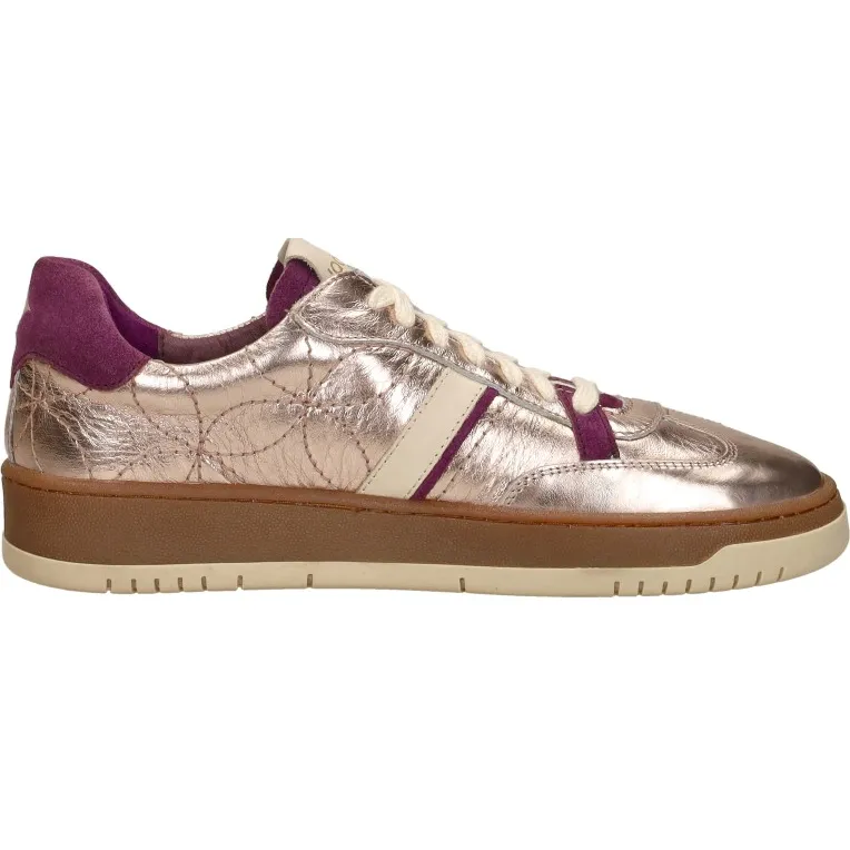 Iqonic lage sneakers goudkleur