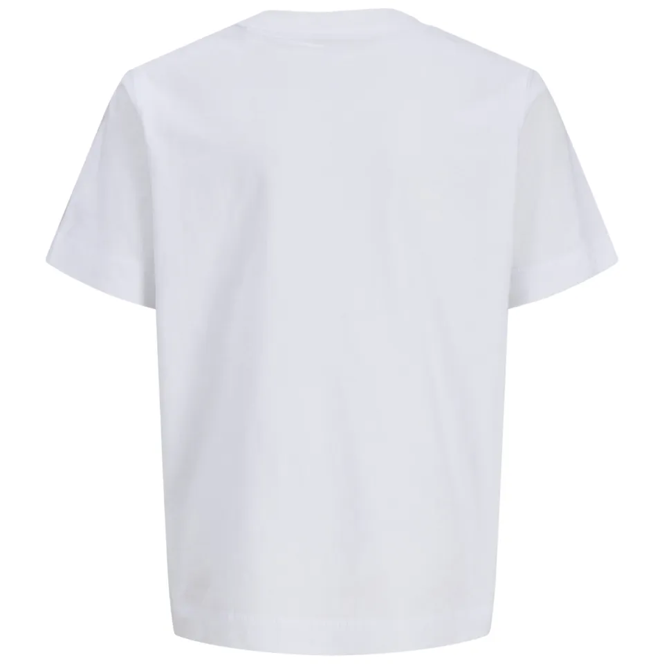 Jack & Jones t-shirt wit met print, foto 3