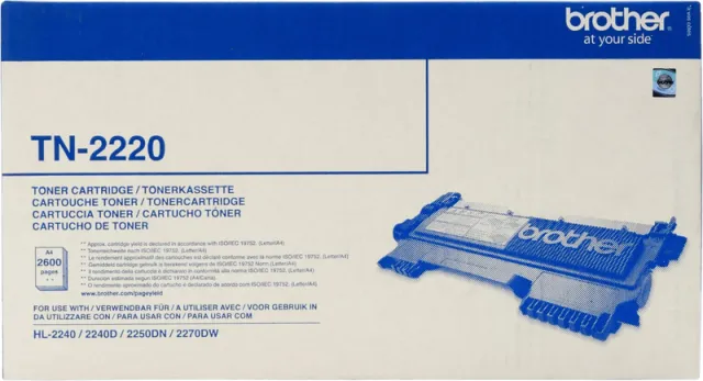 Brother TN-2220 tonercartridge zwart