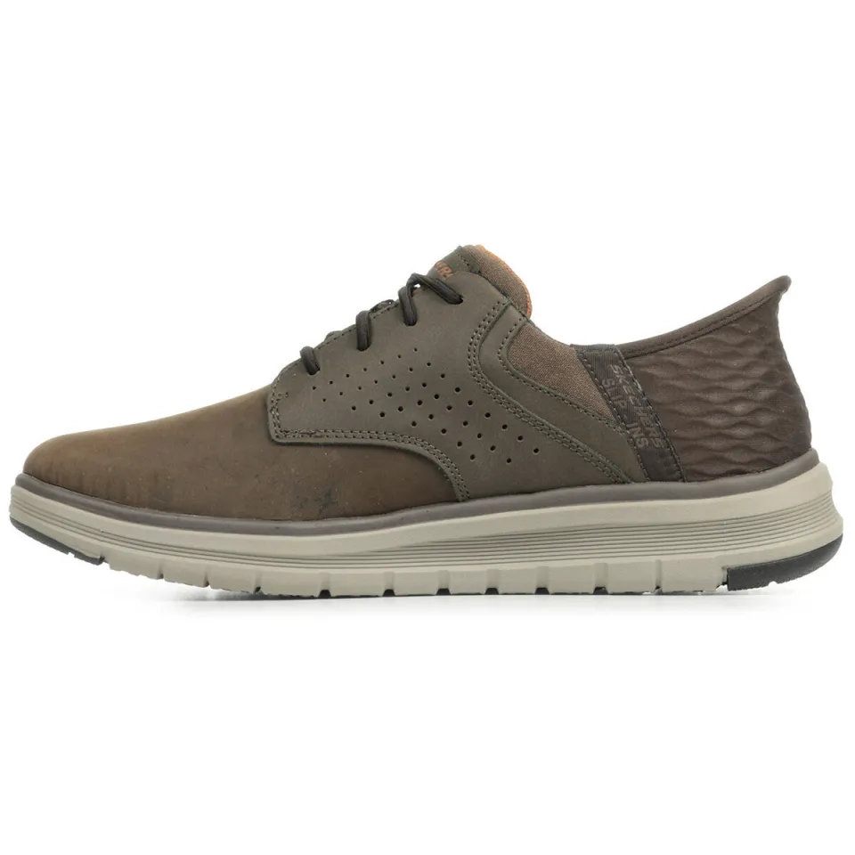 Skechers Slip-Ins Orell Yates instappers bruin, foto 2
