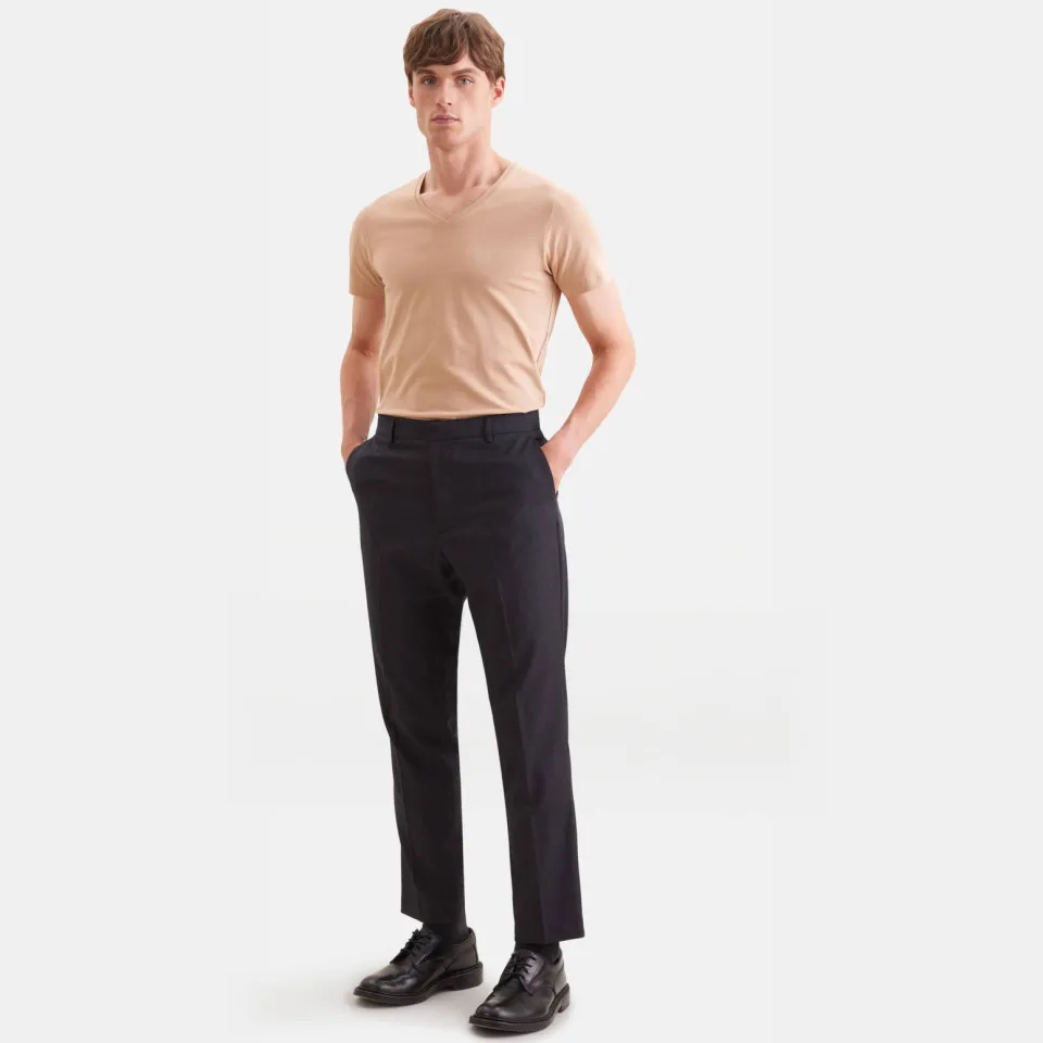 Seidensticker slim fit T-shirt beige Naakt