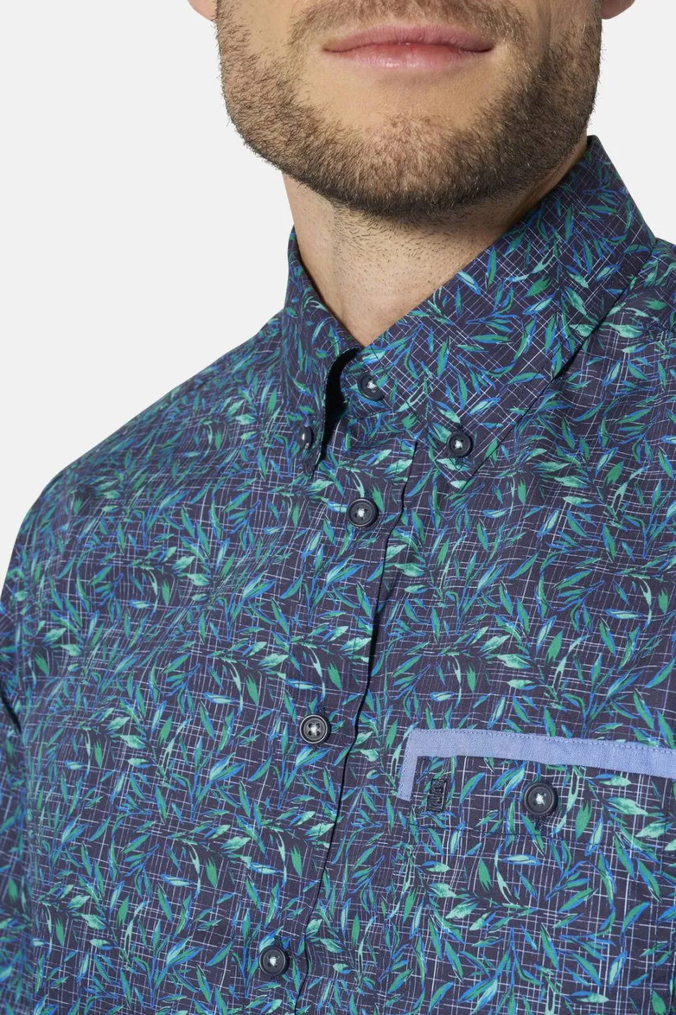 Babista regular fit overhemd Plus Size met print - donkerblauw, foto 7