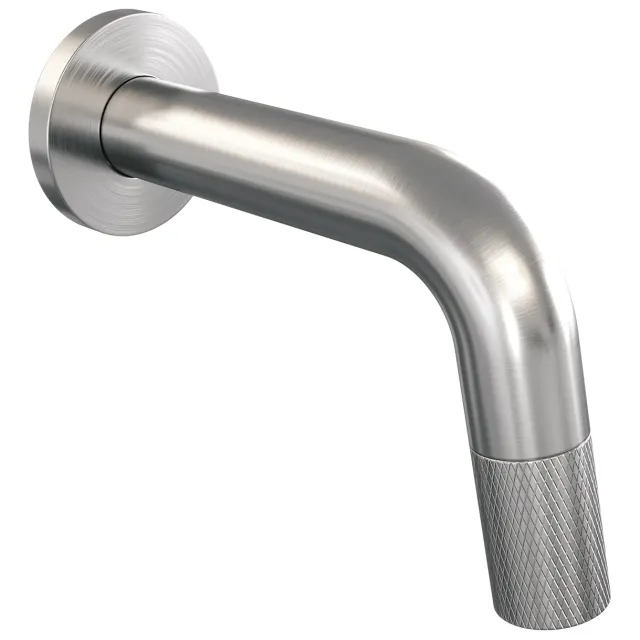 Brauer Inbouw Fonteinkraan Brauer Brushed Carving Edition Inkortbaar RVS Geborsteld PVD