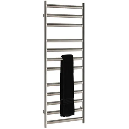 EH Design Radiator Athena Met Digitale Thermosstaat 50x120 cm Geborsteld RVS