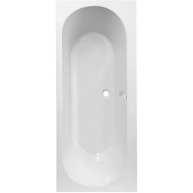 Plieger Wave duo ligbad wit