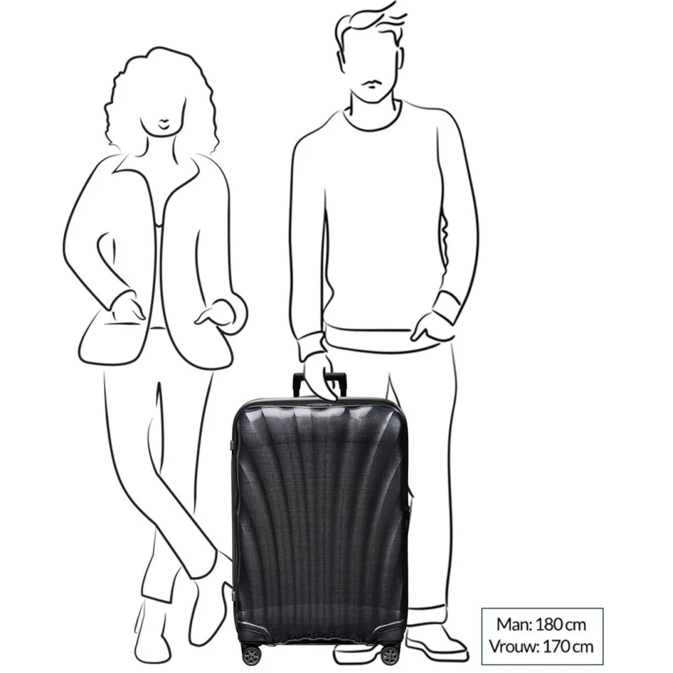 Samsonite C-Lite koffer 75 cm donkerblauw, foto 5