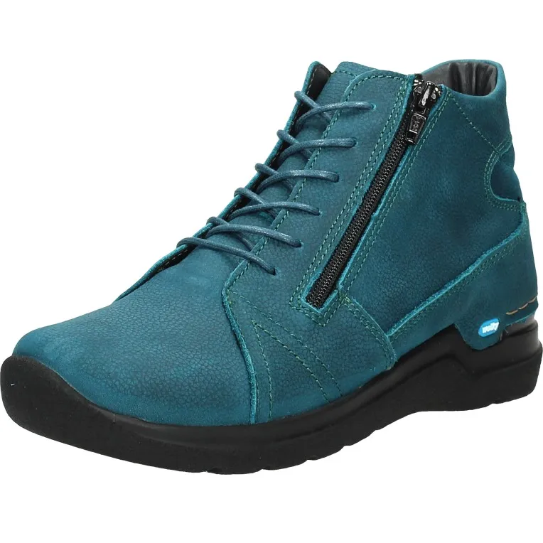 Wolky Why veterschoenen petrol, foto 3