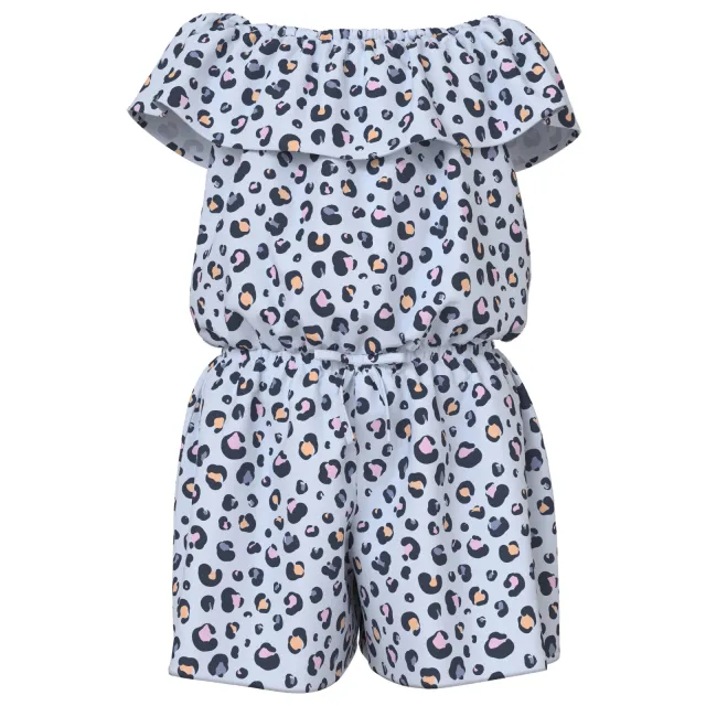 NAME IT KIDS playsuit lichtblauw Lichtblauw/donkerblauw