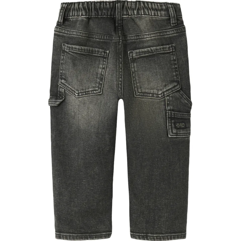 NAME IT MINI NMMBEN loose fit jeans - bruin, foto 3
