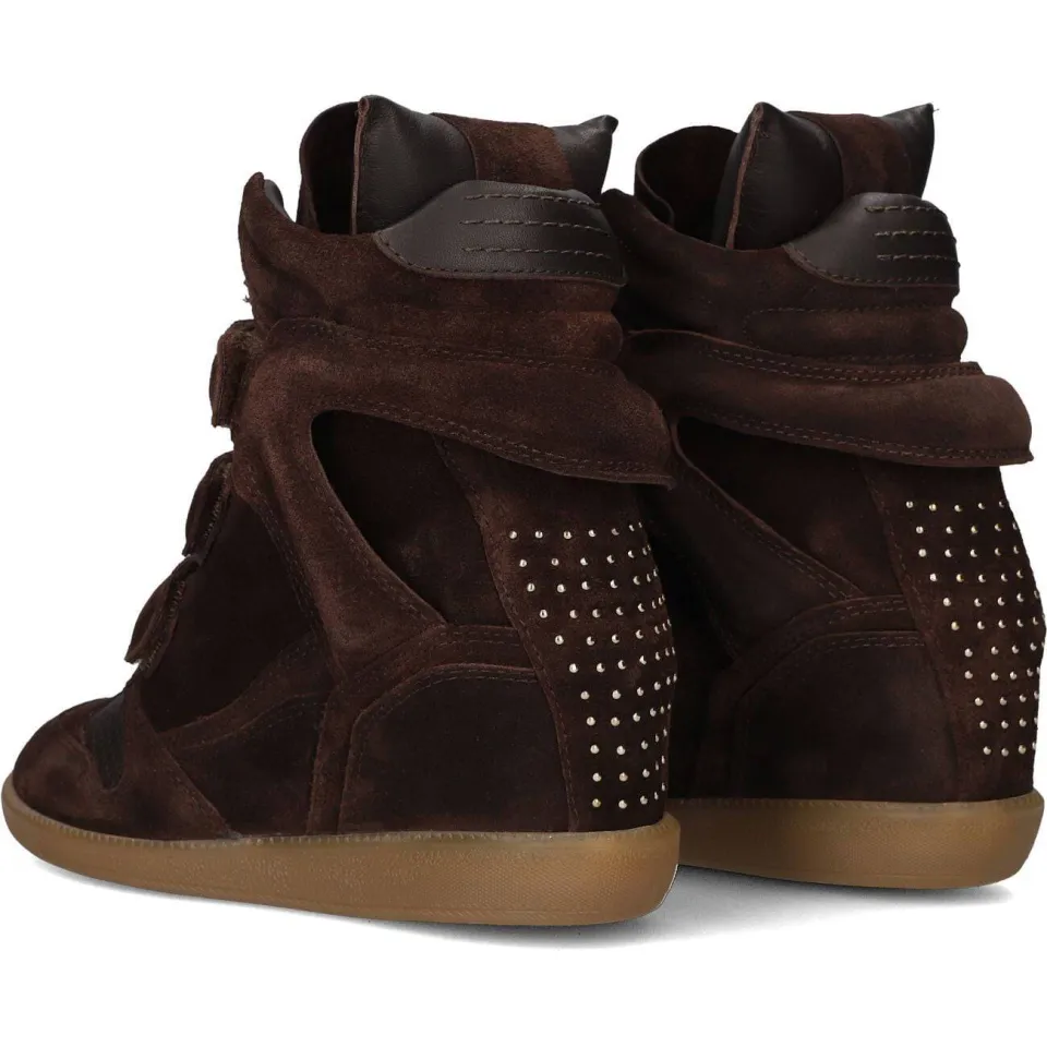 Bronx JAE-YY hoge sneaker bruin, foto 2