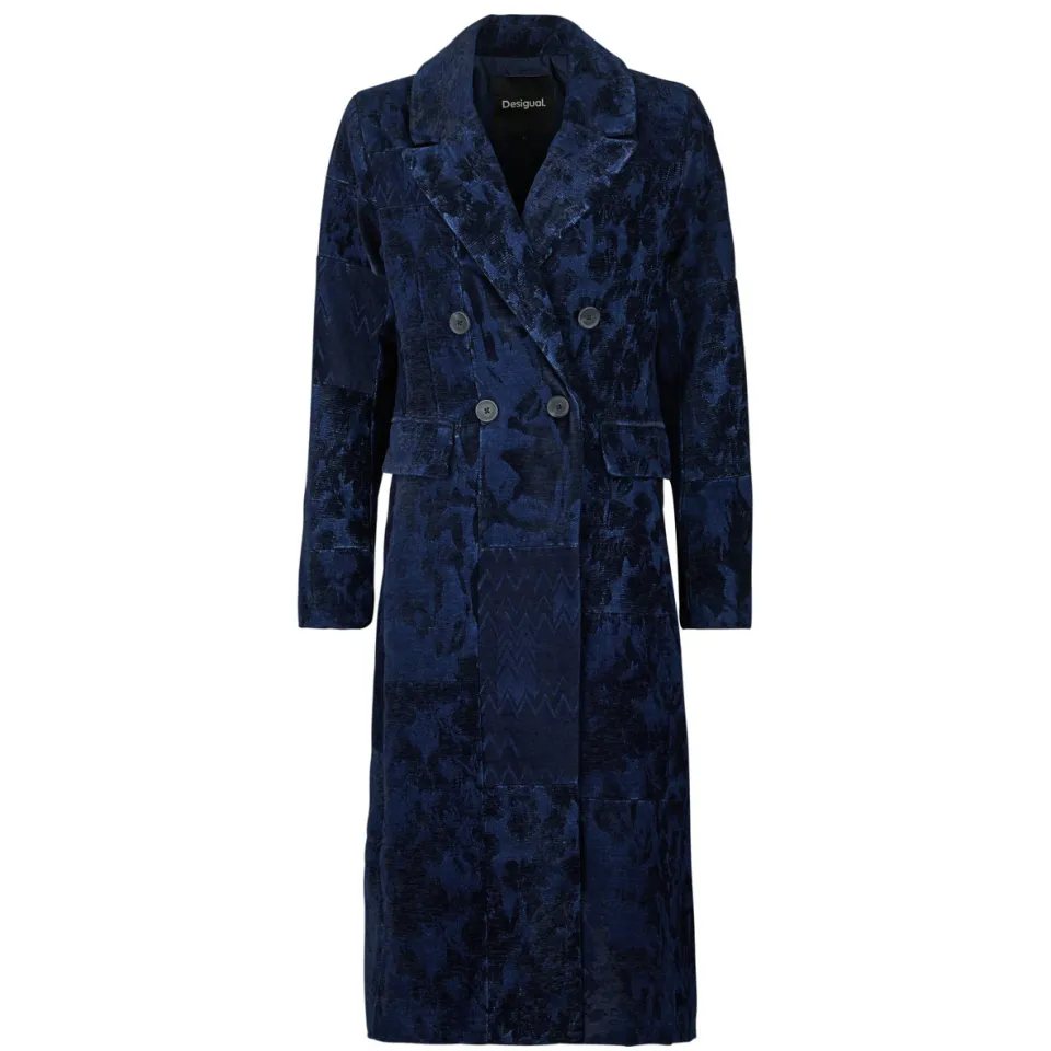 Desigual Malvia manteljas blauw, foto 2