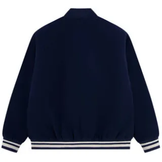 Lacoste baseballjack met logo donkerblauw, foto 4