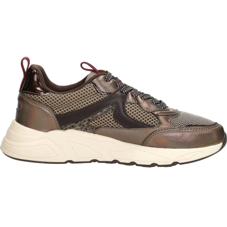 Sub55 lage sneakers donkerbruin