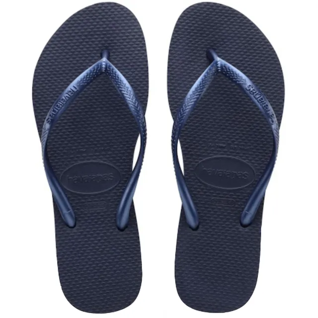 Havaianas Slim Rubber Dames blauw, foto 2