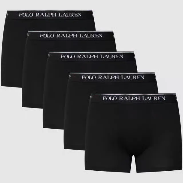 Polo Ralph Lauren trunks X5 set van 5 zwart