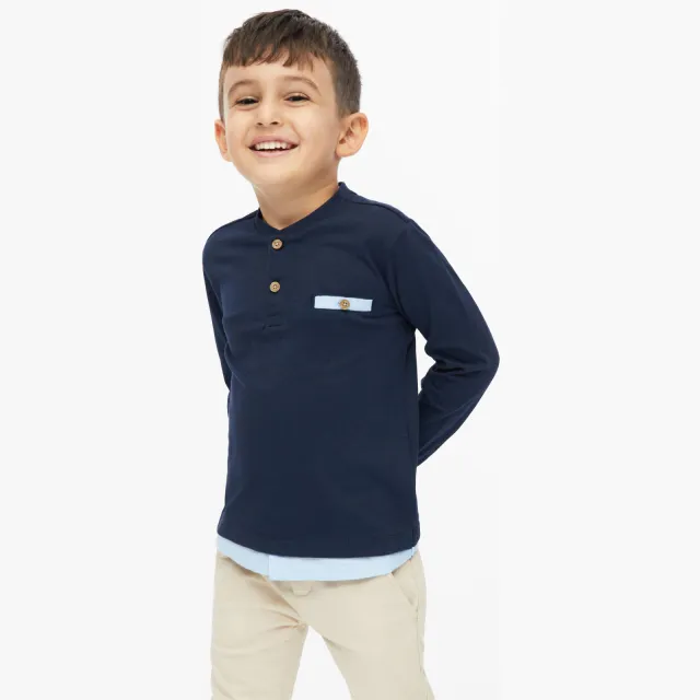 s.Oliver longsleeve donkerblauw