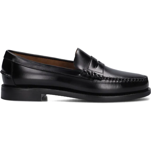 Sebago Heren Loafers Classic Dan - Zwart