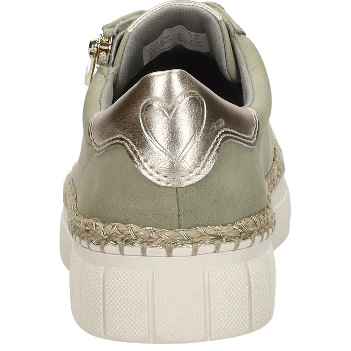 Marco Tozzi sneaker laag groen, foto 4
