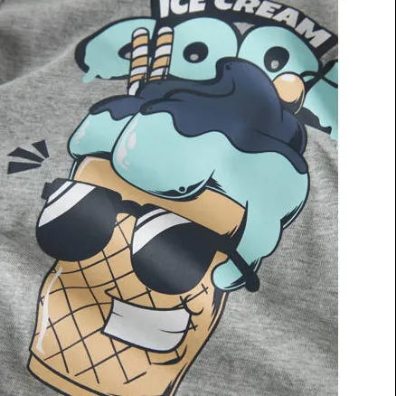 NAME IT T-shirt grijs melange, foto 3