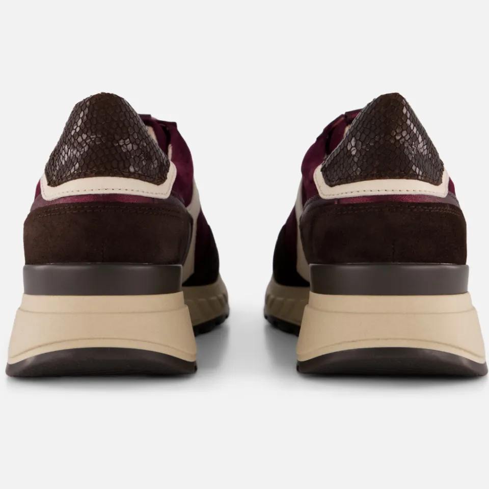 Gabor Davos sneakers bordeauxrood, foto 3