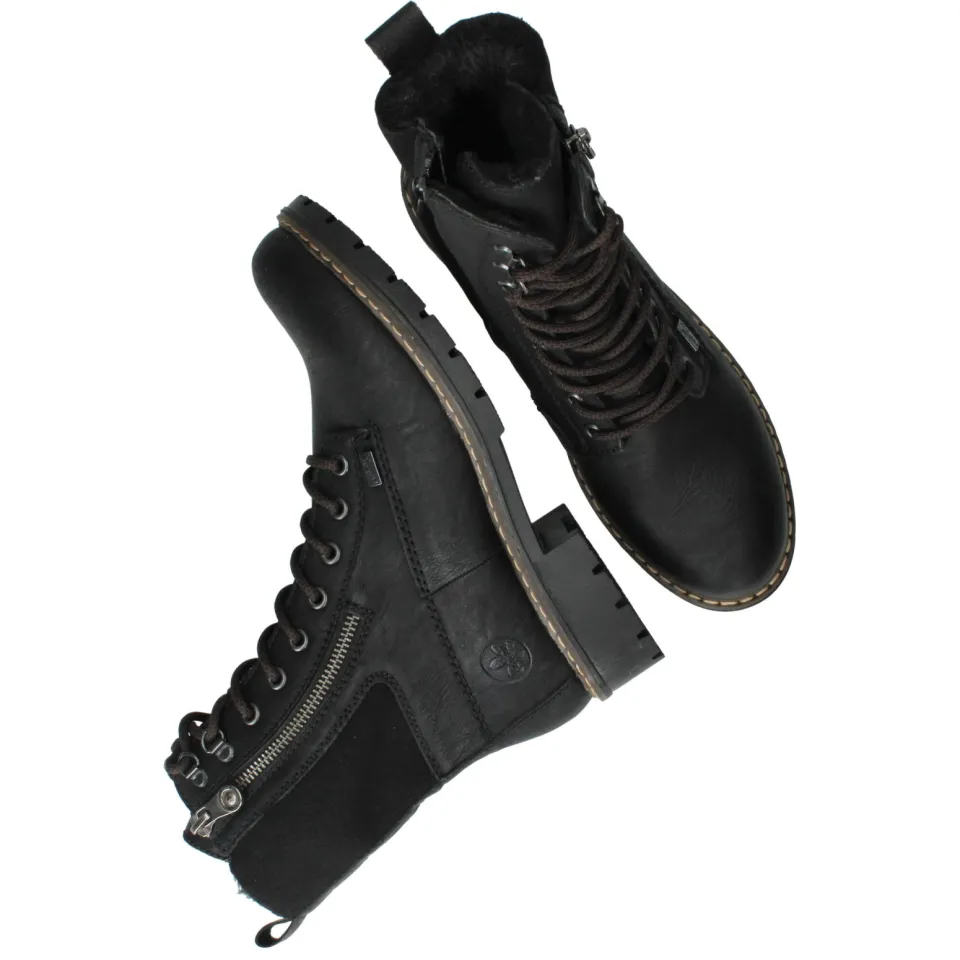 Rieker veterboots zwart, foto 5