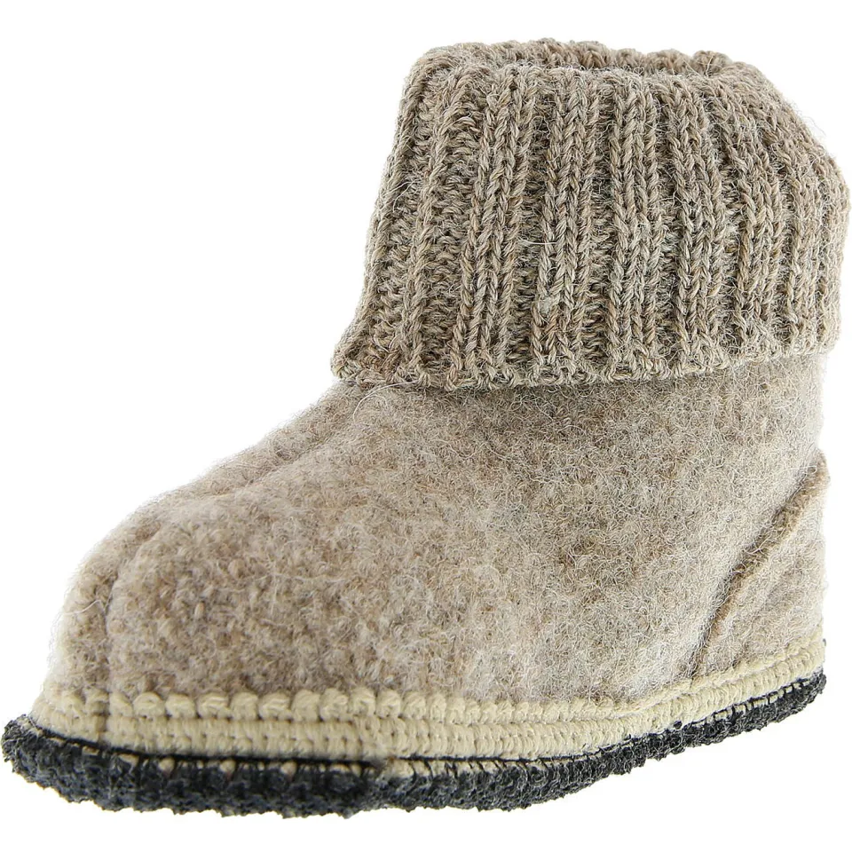 Bergstein kids pantoffels beige, foto 2