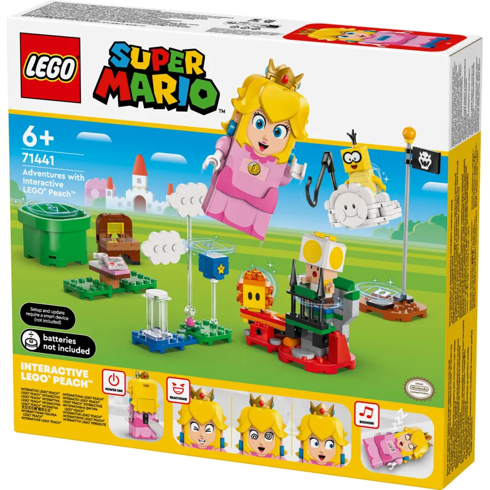 Lego Super Mario Avonturen met interactieve Peach Speelgoed Set voor Kinderen 71441, foto 3