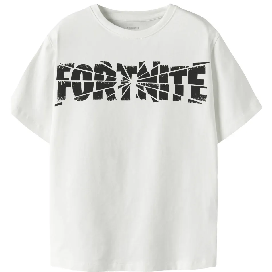 NAME IT KIDS Fortnite T-shirt wit, foto 3