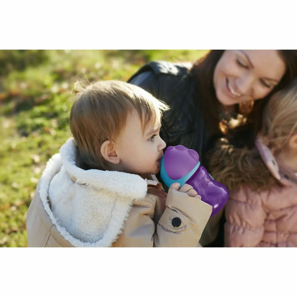Philips Avent Rietjesbeker 9+ mnd Paars SCF796/02 200 ml, foto 3