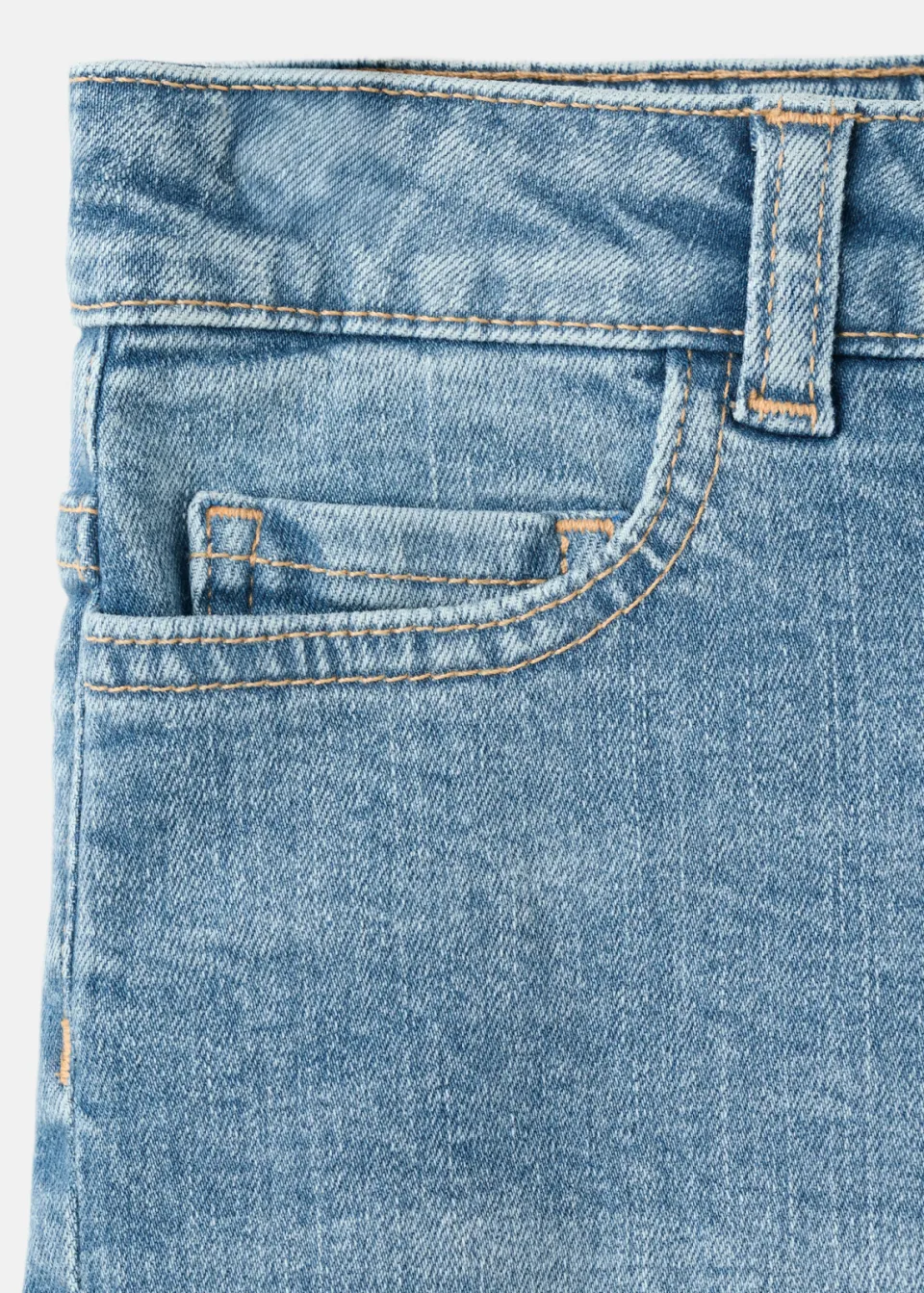 Mango jeansshorts medium blue denim, foto 3