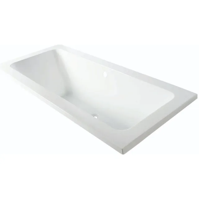 Luca Sanitair Primo inbouwbad acryl glans wit