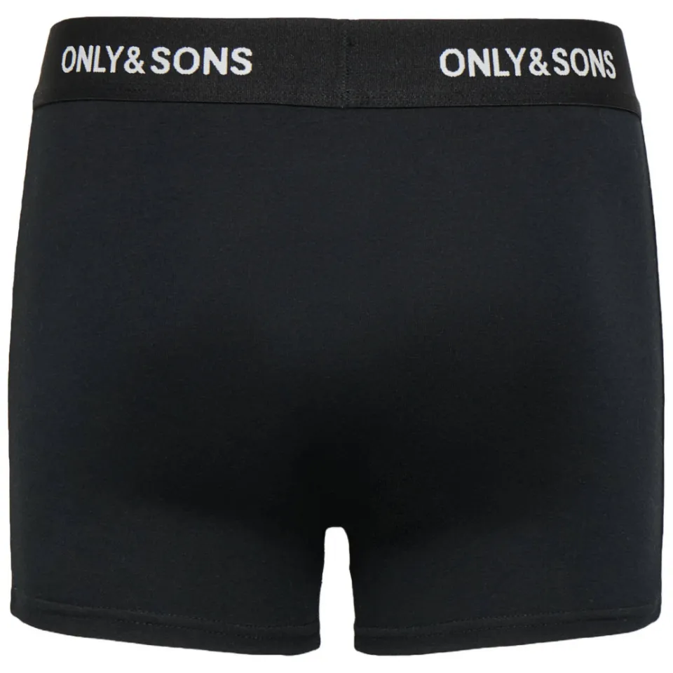 Only & Sons junior boxershort zwart set van 5, foto 4