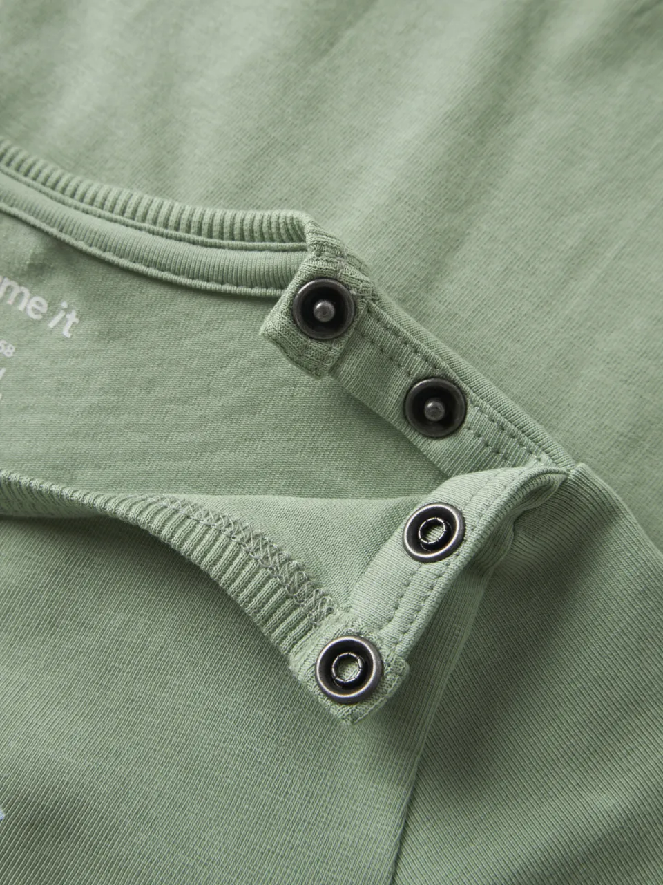 NAME IT BABY longsleeve met print groen, foto 4