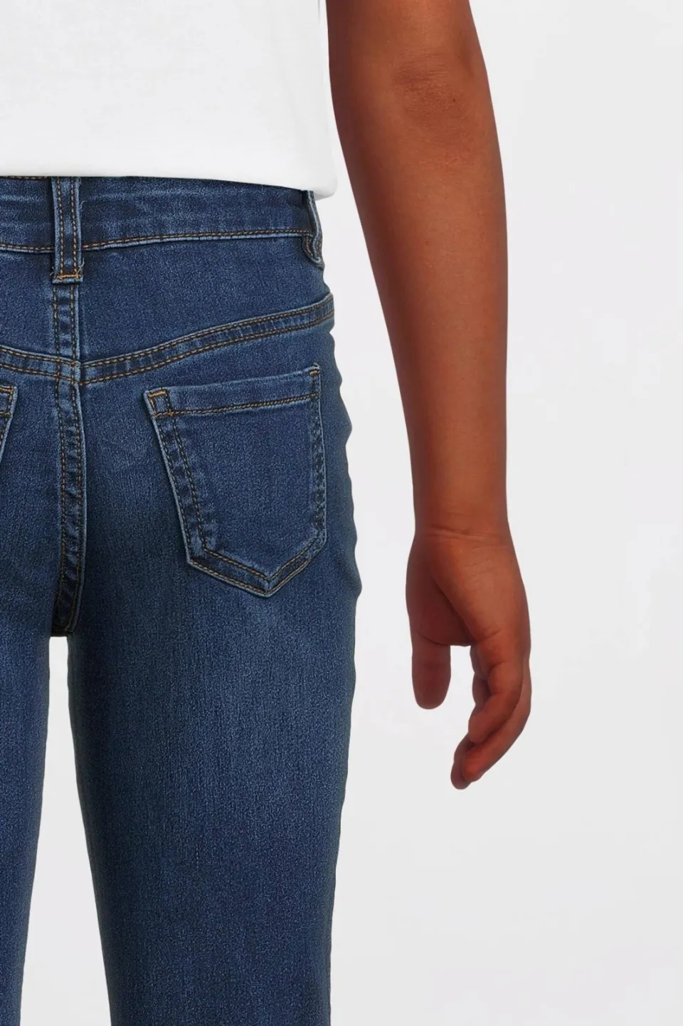 Anytime flared jeans donkerblauw, foto 4