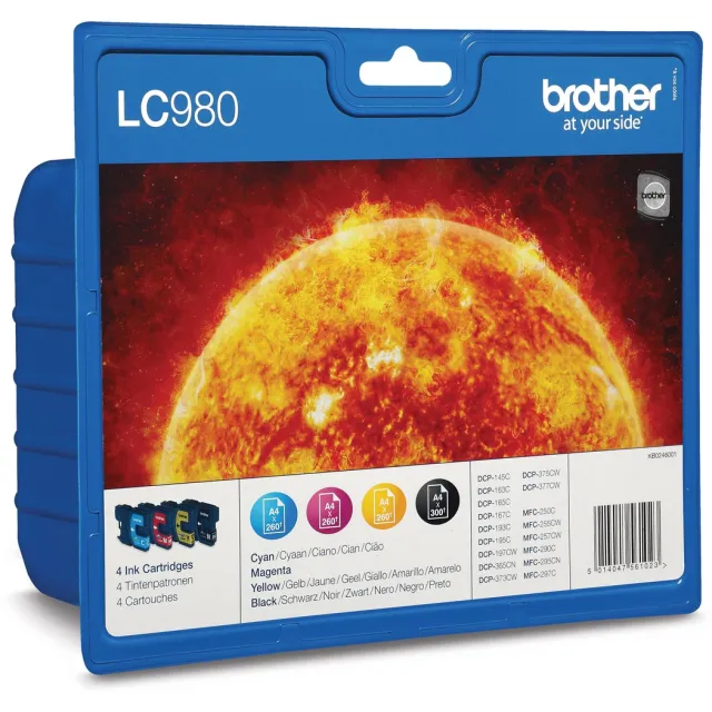 Brother LC-980VALBP inktcartridge multipack