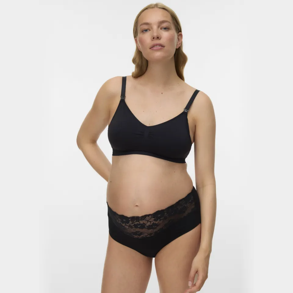 Mamalicious MLILJA voedingsbh zwart (set van 2), foto 4