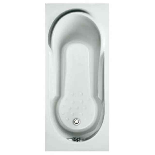 Plieger Vigo solo ligbad acryl wit