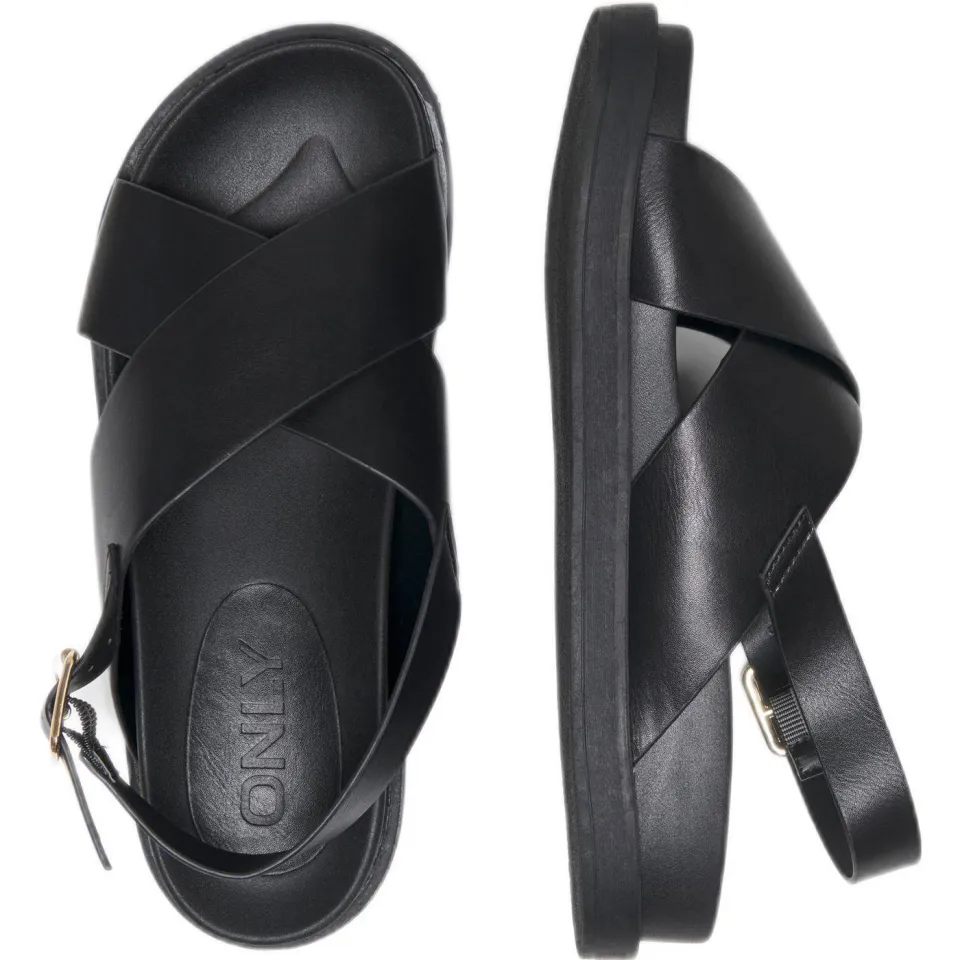 Only Onlminnie-2 slingback sandalen - zwart, foto 4