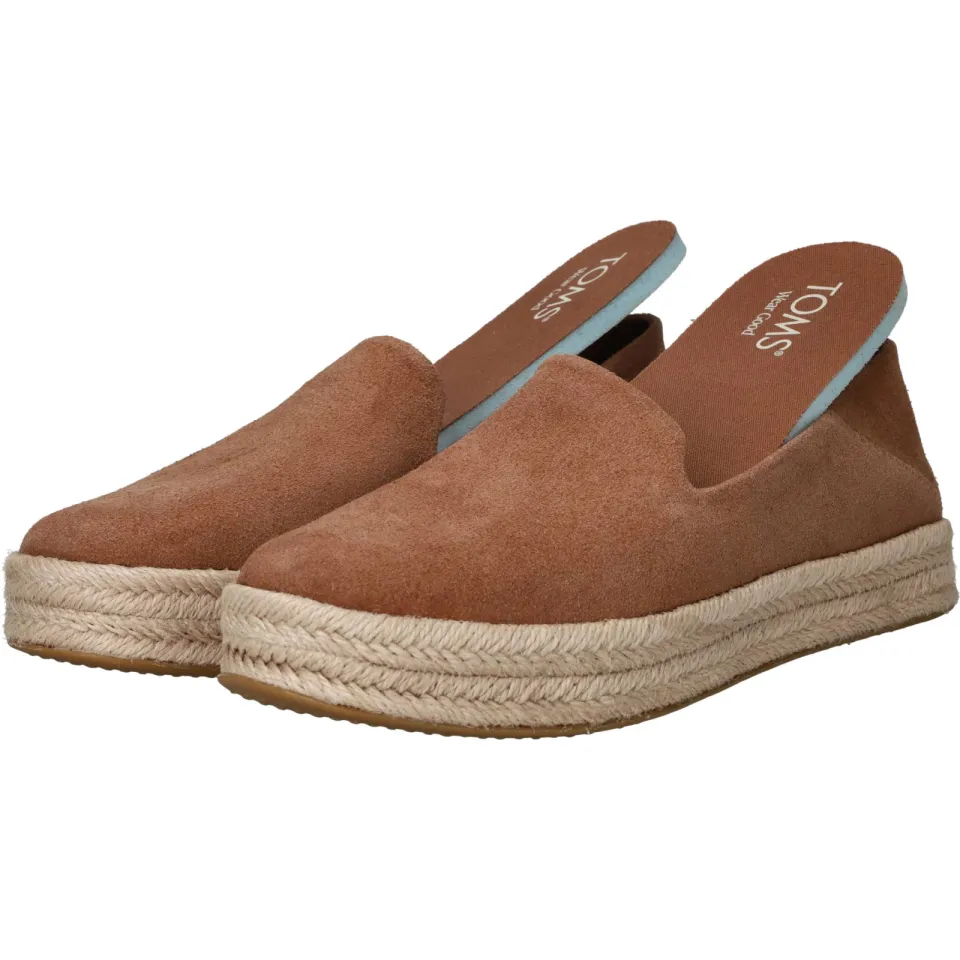 Toms Carolina Espadrilles Dames Cognac, foto 5