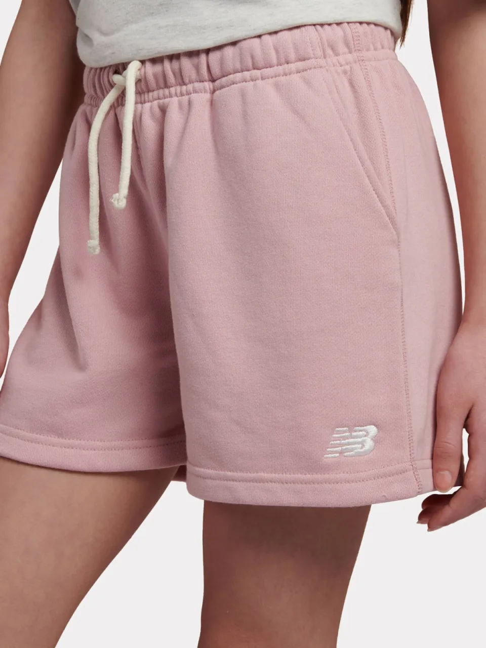 New Balance sweatshort roze, foto 6
