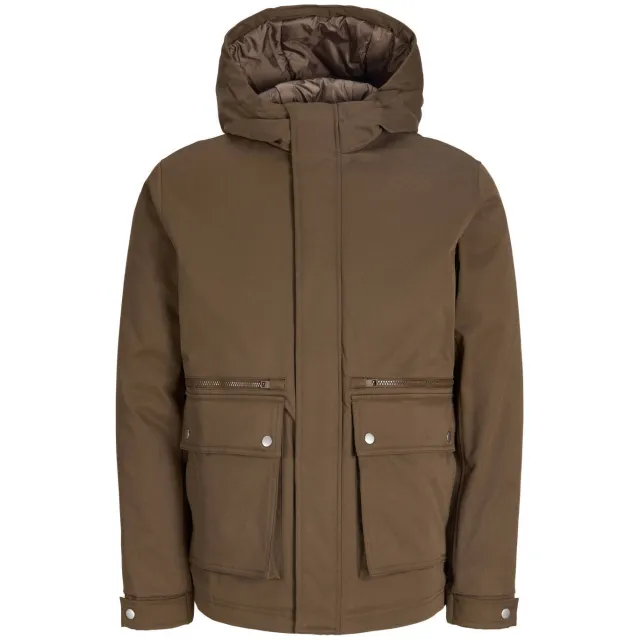 Jack & Jones winterparka bruin