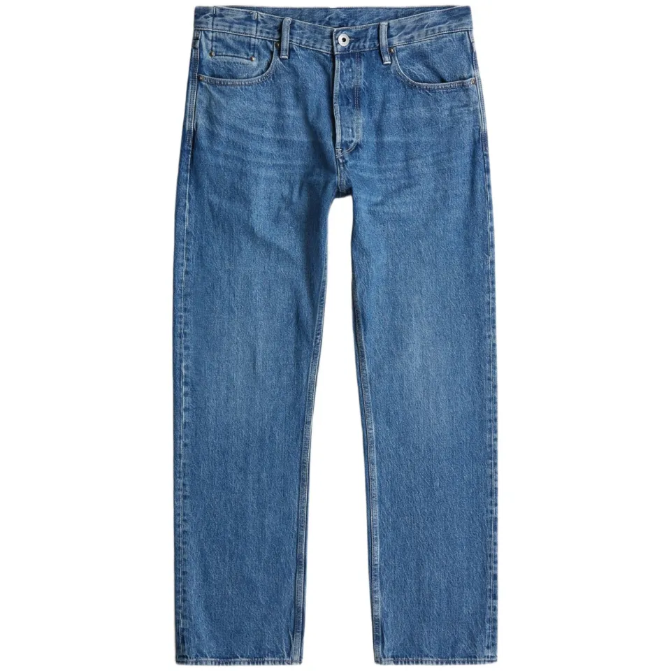 G-Star Dakota Regular straight leg jeans blauw, foto 2