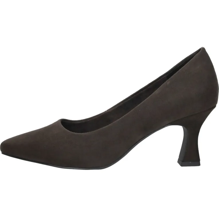 Marco Tozzi pumps donkerbruin, foto 2