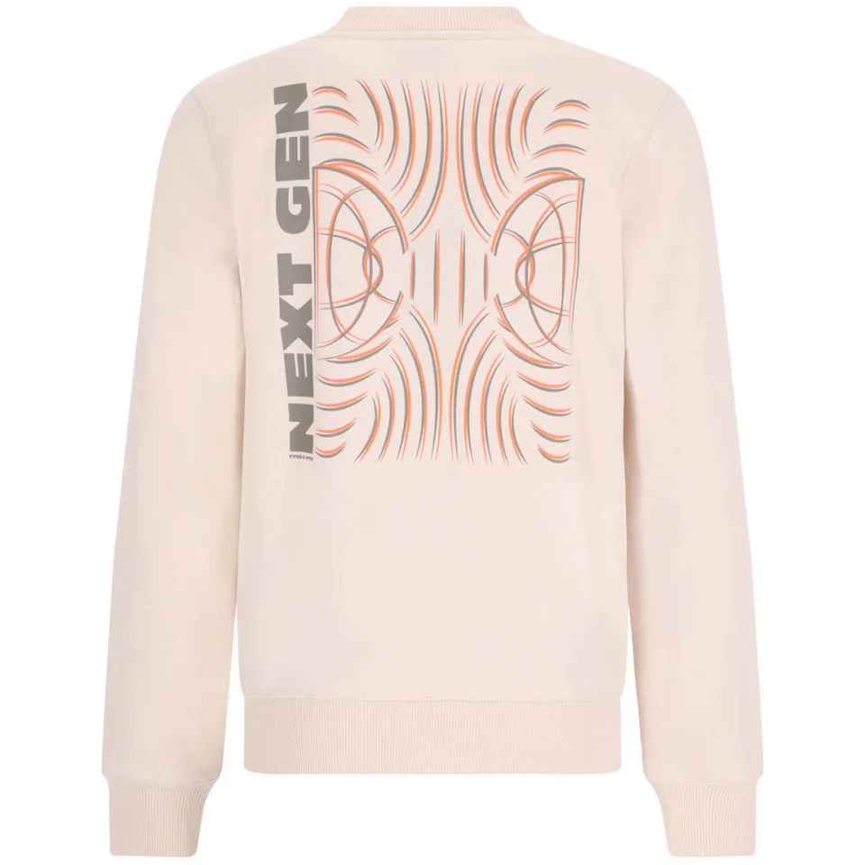 TYGO & vito NextGen sweater met backprint - lichtgrijs, foto 2