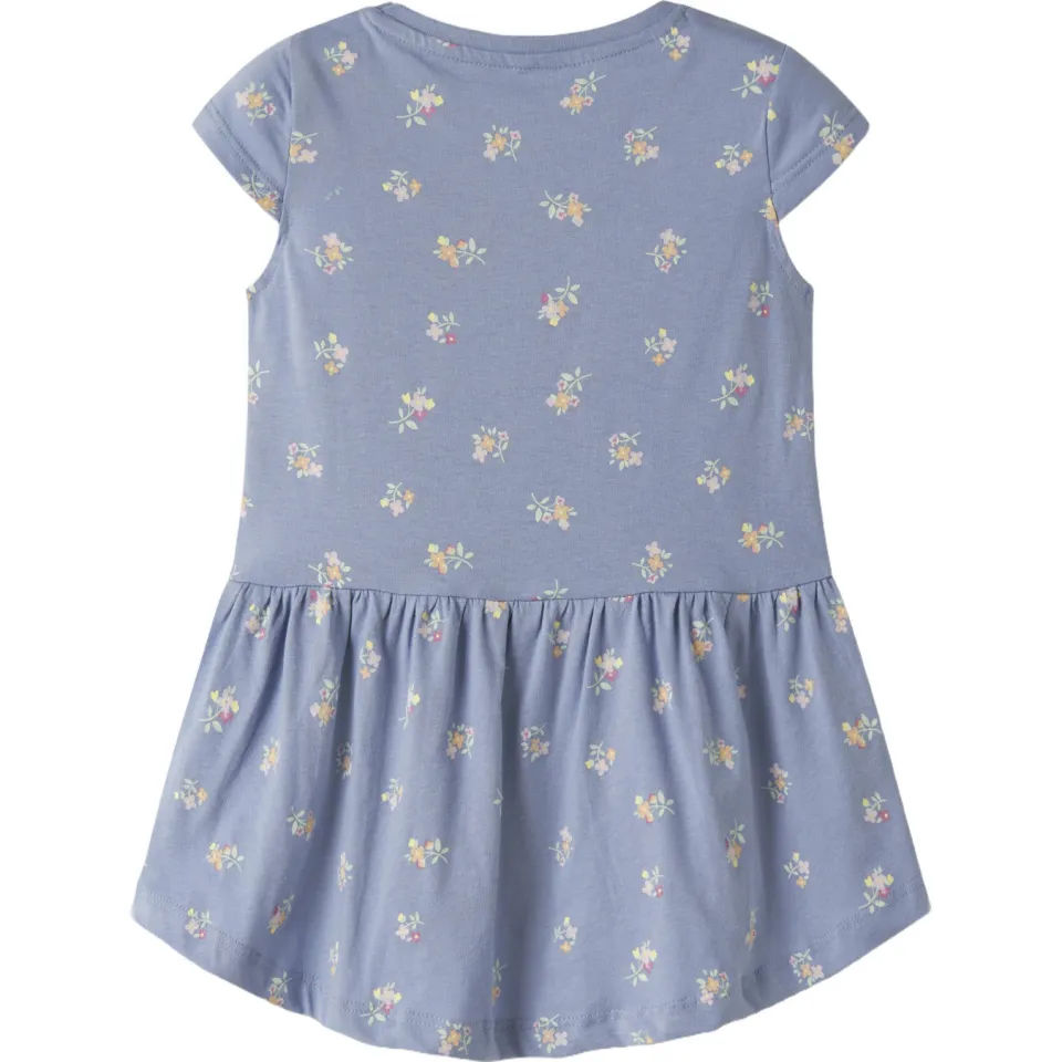 NAME IT MINI NMFVIGGA A-lijn jurk blauw, foto 3