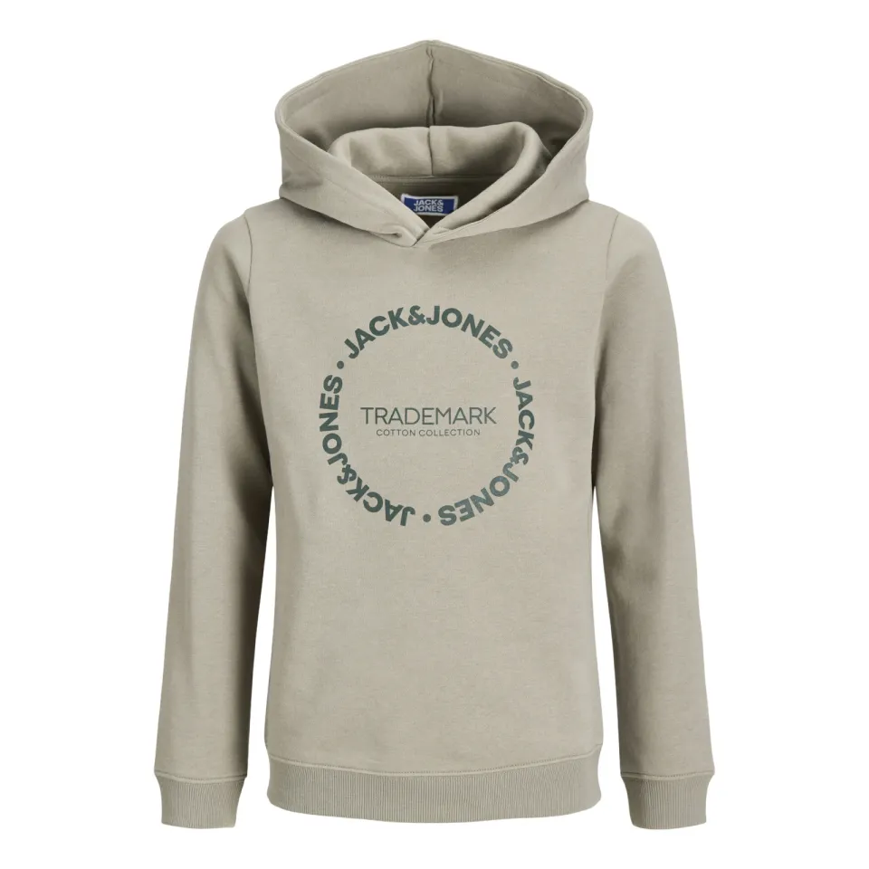 Jack & Jones JUNIOR sweater met logo - grijsgroen, foto 2